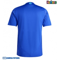 Camisa de Futebol Argentina Equipamento Secundário Copa America 2024 Manga Curta